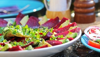 Carpaccio al tè verde con zucchine